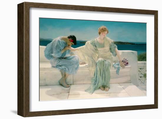 Ask Me No More, 1906-Sir Lawrence Alma-Tadema-Framed Giclee Print