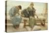 Ask Me No More....For at a Touch I Yield, 1886-Sir Lawrence Alma-Tadema-Stretched Canvas