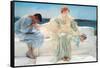 Ask Me No More-Sir Lawrence Alma-Tadema-Framed Stretched Canvas