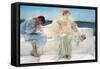 Ask Me No More-Sir Lawrence Alma-Tadema-Framed Stretched Canvas