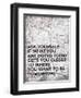 Ask Your Self-Jace Grey-Framed Art Print