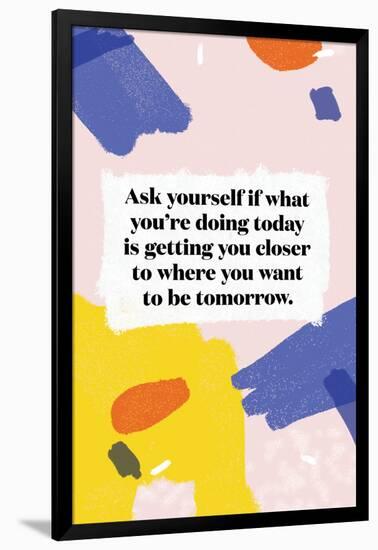 Ask Yourself-null-Framed Art Print