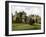 Aske Hall, Yorkshire, Home of the Earl of Zetland, C1880-AF Lydon-Framed Giclee Print