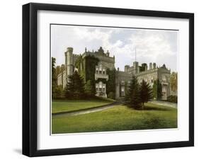 Aske Hall, Yorkshire, Home of the Earl of Zetland, C1880-AF Lydon-Framed Giclee Print