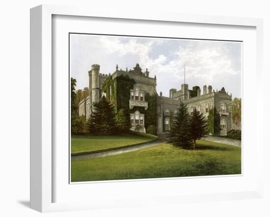 Aske Hall, Yorkshire, Home of the Earl of Zetland, C1880-AF Lydon-Framed Giclee Print