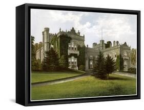 Aske Hall, Yorkshire, Home of the Earl of Zetland, C1880-AF Lydon-Framed Stretched Canvas