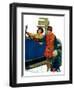 "Asking Directions,"January 9, 1932-Ellen Pyle-Framed Giclee Print