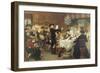 Asking in Marriage-Adolf Alexander Dillens-Framed Giclee Print