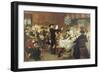 Asking in Marriage-Adolf Alexander Dillens-Framed Giclee Print