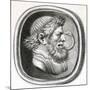 Asklepios, Asclepius, Aesculapius, God of Medicine-null-Mounted Art Print