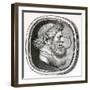 Asklepios, Asclepius, Aesculapius, God of Medicine-null-Framed Art Print