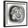 Asklepios, Asclepius, Aesculapius, God of Medicine-null-Framed Art Print