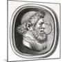 Asklepios, Asclepius, Aesculapius, God of Medicine-null-Mounted Art Print