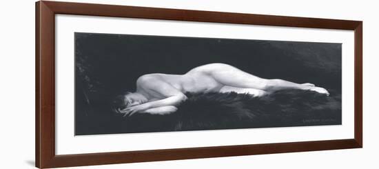 Asleep on a Fur Rug-Stourdza-Framed Premium Giclee Print