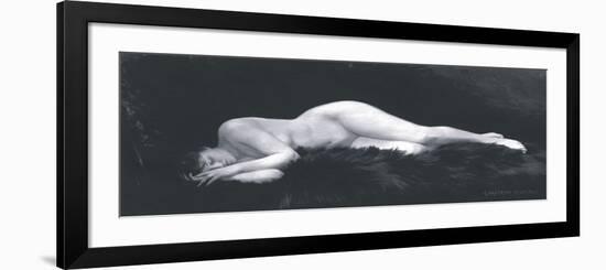 Asleep on a Fur Rug-Stourdza-Framed Premium Giclee Print