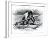 Asleep on the Raft, Illustration from 'The Adventures of Huckleberry Finn', by Mark Twain-Edward Windsor Kemble-Framed Giclee Print