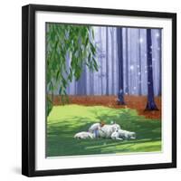 Asleep With Sheep-Nancy Tillman-Framed Art Print