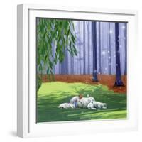 Asleep With Sheep-Nancy Tillman-Framed Art Print