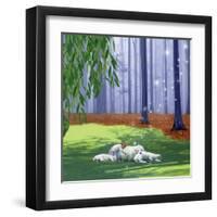 Asleep With Sheep-Nancy Tillman-Framed Art Print