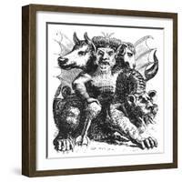 Asmodeus-null-Framed Giclee Print