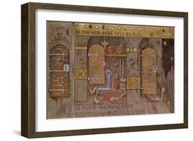 Åsmund Bringing Home Silver and Gold-Gerhard Munthe-Framed Giclee Print