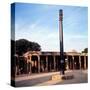 Asoka Pillar, Delhi, c20th century-CM Dixon-Stretched Canvas
