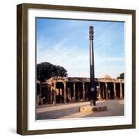 Asoka Pillar, Delhi, c20th century-CM Dixon-Framed Giclee Print