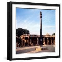 Asoka Pillar, Delhi, c20th century-CM Dixon-Framed Giclee Print