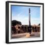 Asoka Pillar, Delhi, c20th century-CM Dixon-Framed Giclee Print