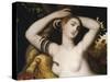 Asp Biting Cleopatra-Jan Massys-Stretched Canvas