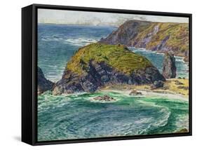 Asparagus Island-William Holman Hunt-Framed Stretched Canvas