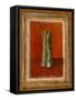 Asparagus on Orange-Lanie Loreth-Framed Stretched Canvas