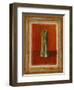 Asparagus on Orange-Lanie Loreth-Framed Art Print