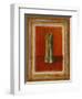 Asparagus on Orange-Lanie Loreth-Framed Art Print