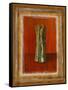 Asparagus on Orange-Lanie Loreth-Framed Stretched Canvas