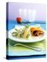 Asparagus Ragout with Ham Pancakes-Jan-peter Westermann-Stretched Canvas