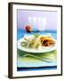 Asparagus Ragout with Ham Pancakes-Jan-peter Westermann-Framed Photographic Print