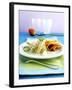 Asparagus Ragout with Ham Pancakes-Jan-peter Westermann-Framed Photographic Print