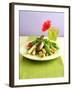 Asparagus with Mangetouts and Pork Fillet Medallions-Jan-peter Westermann-Framed Photographic Print