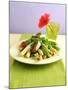 Asparagus with Mangetouts and Pork Fillet Medallions-Jan-peter Westermann-Mounted Photographic Print