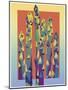 Asparagus-David Chestnutt-Mounted Giclee Print