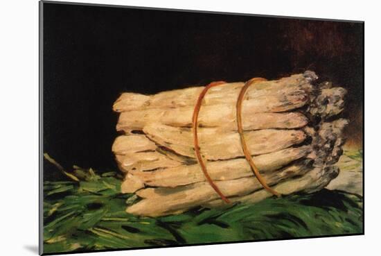 Asparagus-Edouard Manet-Mounted Art Print