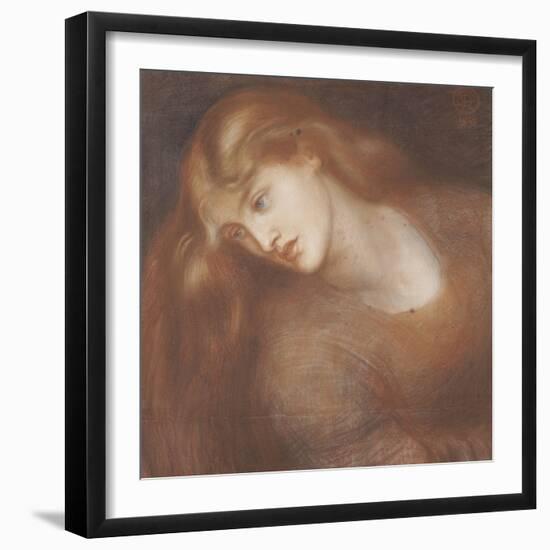 Aspecta Medusa, 1867-Dante Gabriel Rossetti-Framed Giclee Print