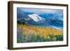 Aspen and Snow-Capped Peaks, La Sal Mountains, Utah-Tom Till-Framed Photographic Print