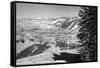 Aspen, Colorado - Aspen Chair Lift View of Roaring Fork Valley-Lantern Press-Framed Stretched Canvas