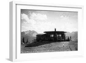 Aspen, Colorado - Sun Deck atop the Chair Lift-Lantern Press-Framed Art Print