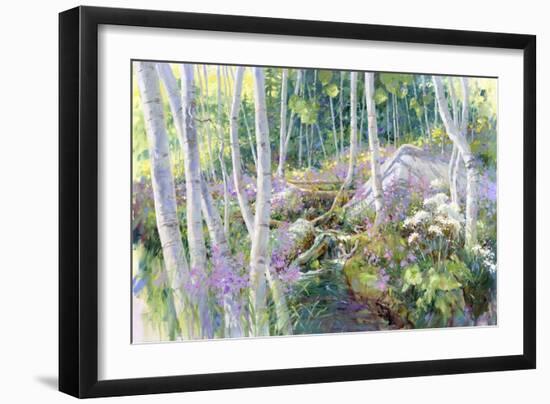 Aspen Glade-Julie G. Pollard-Framed Art Print