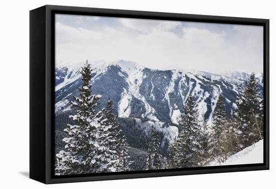 Aspen Highlands, Colorado-Louis Arevalo-Framed Stretched Canvas