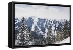 Aspen Highlands, Colorado-Louis Arevalo-Framed Stretched Canvas