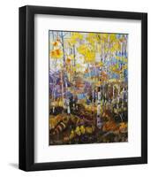 Aspen Impressions-Robert Moore-Framed Art Print